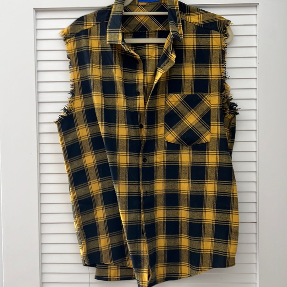 Button down flannel